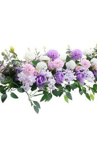 Artificial Mixed Flowers Wedding Aisle Decor
