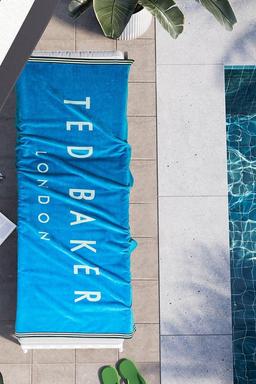 'Ted Baker Logo' Cotton Beach Towel