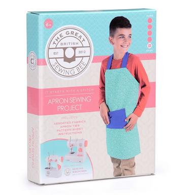 Great British Sewing Bee Apron Kit, GBSB Kids Sewing Project