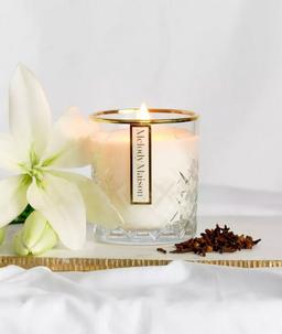 Melody Maison Spicy Floral Scented Candle With Vintage Charm