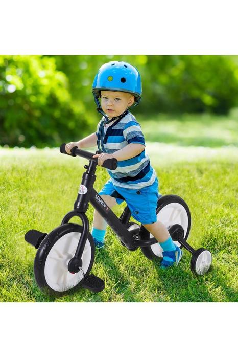 Kids Balance Training Bike Toy w/ Stabilizers Suitable For Child 2-5 Years