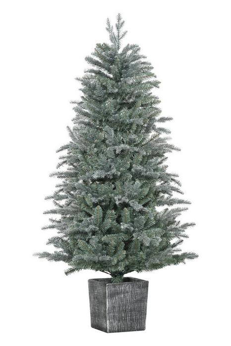 5ft Artificial Christmas Tree Pot Stand and 1140 Tips Xmas Decoration 