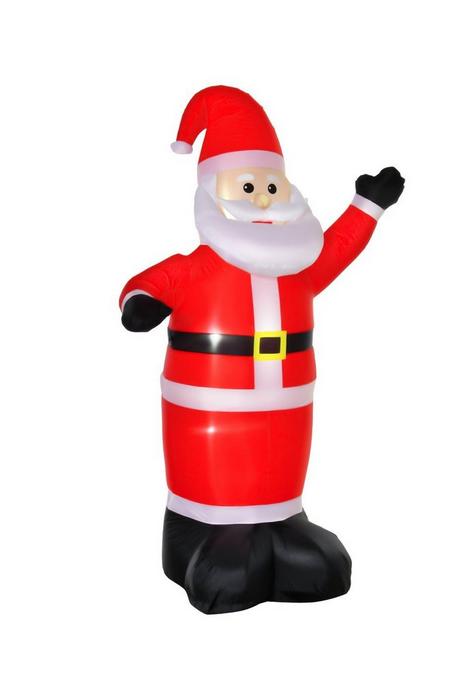 Inflatable 8ft Tall Santa Claus Xmas Decoration Holiday Airblown Yard 