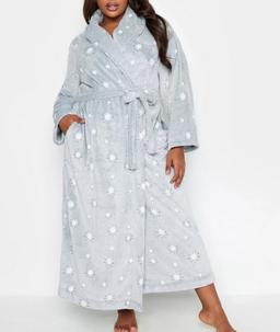 Printed Maxi Dressing Gown