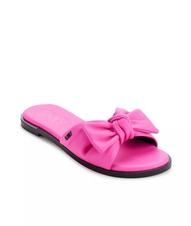 Walta Bow Flat Sandal Pink