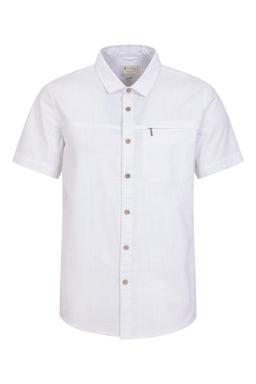 Shirt Coconut Slub Texture Short Sleeved Cotton Tee Top