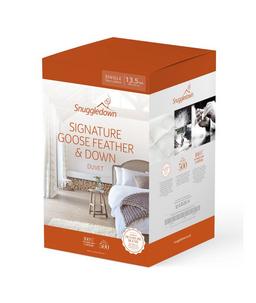 Goose Feather & Down 13.5 Tog (9+4.5 Tog) All Seasons Duvet