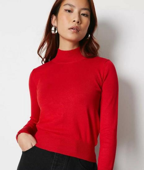 Knitted Turtle Neck Jumper