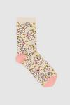 Debenhams 5pp Floral Spot Ankle Sock thumbnail 2