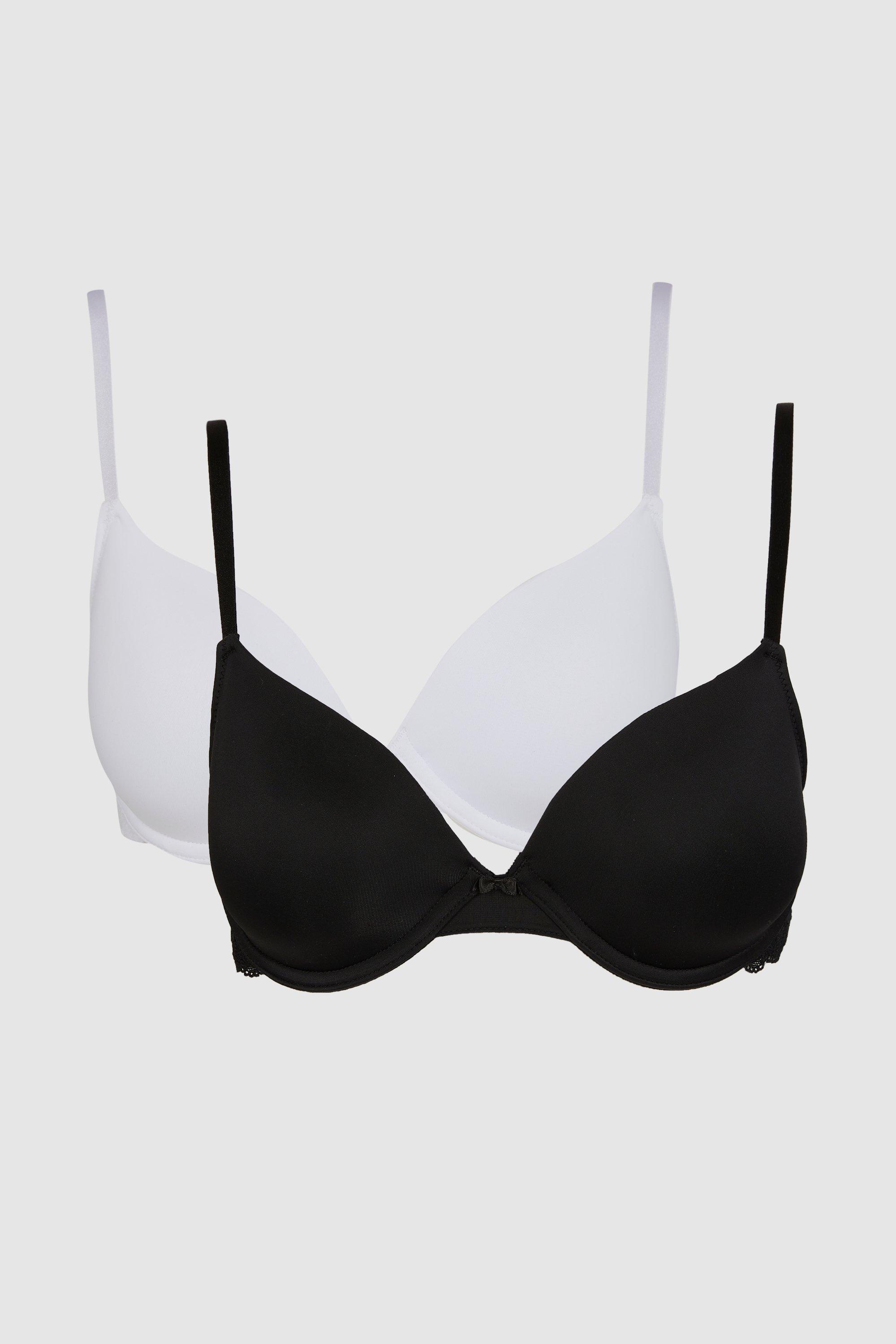 2 Pack Lace Wing T-Shirt Bra
