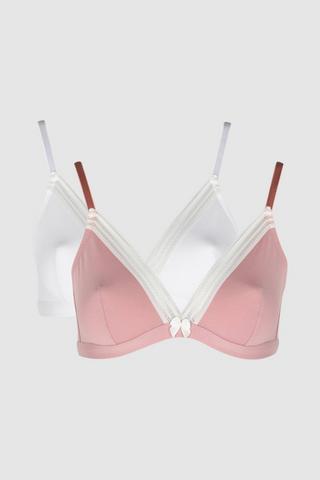 Boody 2-Pack LYOLYTE Triangle Bralette by Boody Online, THE ICONIC