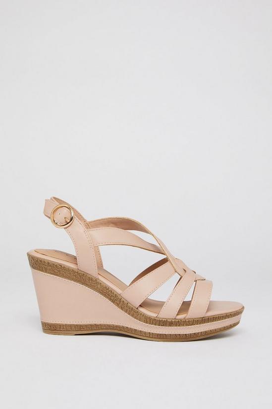 Good For the Sole Modern Swirl style Wedge 1