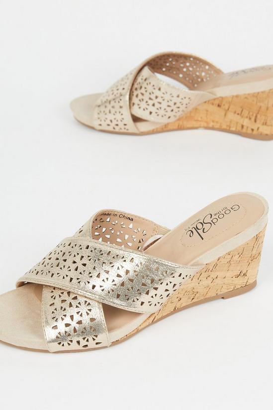 Good For the Sole Laser Cut Wedge 2