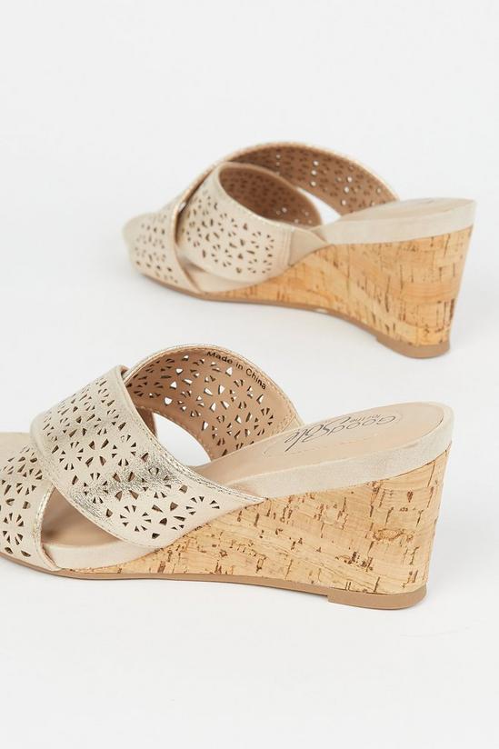 Good For the Sole Laser Cut Wedge 3