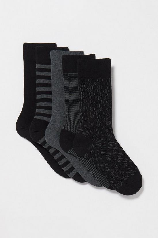 Debenhams 5 pack pattern Socks 1