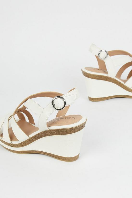 Good For the Sole Modern Swirl style Wedge 3