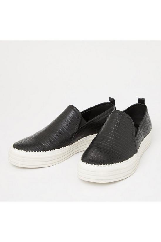Principles Croc-Effect Wen Flatform Shoes 4