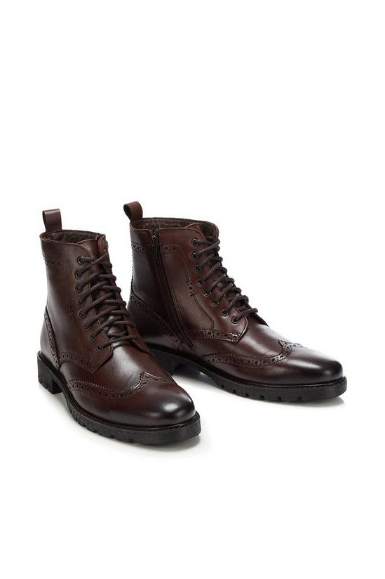 Debenhams Leather Parson Brogue Boots 3
