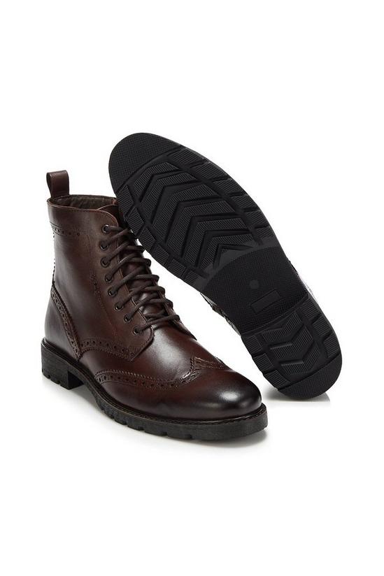 Debenhams Leather Parson Brogue Boots 5