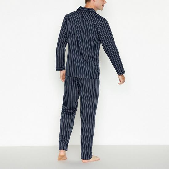 Debenhams Striped Easy Care Pyjama Set 4