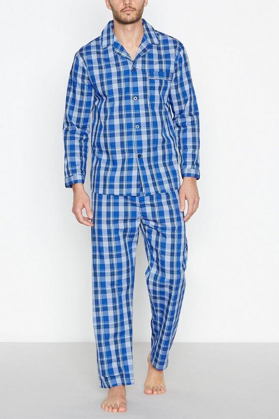Debenhams Checked Cotton Pyjama Set 1
