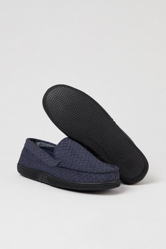 Debenhams Quilted Moccasin Slippers 3