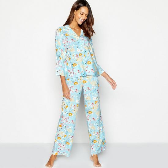 Debenhams Floral Print Revere Pyjama Set 5