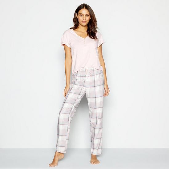 Debenhams Plain Cotton Pyjama T-Shirt 4