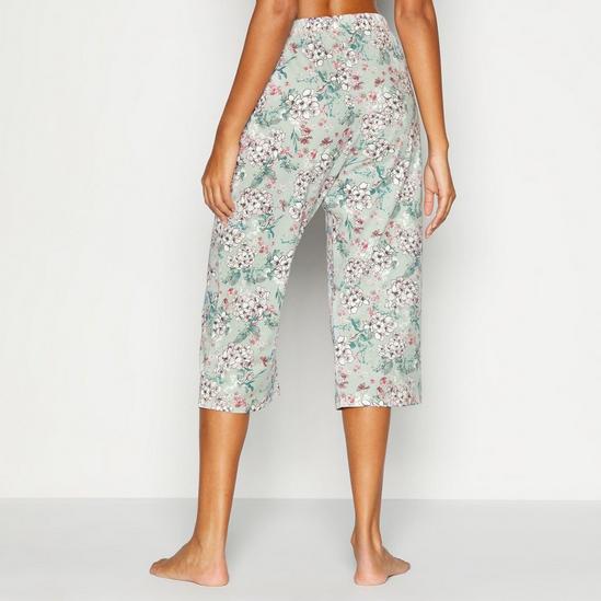 Debenhams Floral Print Cropped Pyjama Bottoms 3
