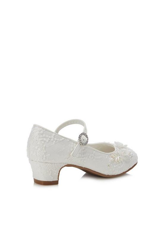 Blue Zoo Girls Ivory Lace Shoes 2