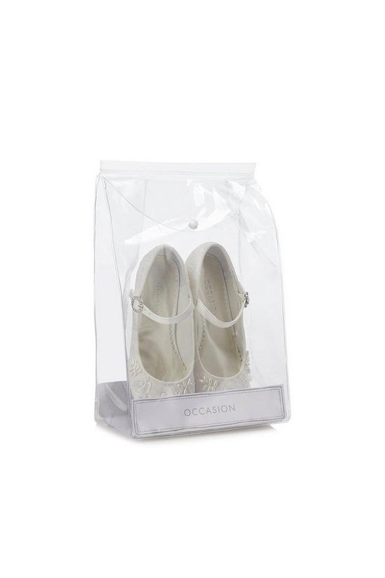 Blue Zoo Girls Ivory Lace Shoes 6