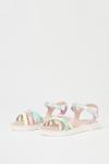 Blue Zoo Girls Multicoloured Strappy Sandals thumbnail 2