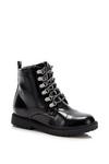 Blue Zoo Girls Black Ankle Boots thumbnail 1