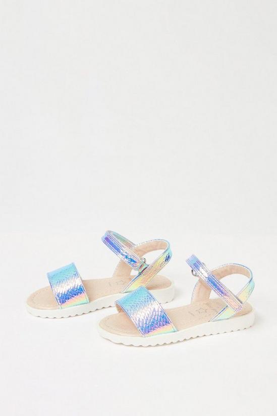 Blue Zoo Girls Lilac Wannabe Sandals 2