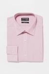 Debenhams Pink Easy Iron Long Sleeve Classic Fit Shirt thumbnail 1