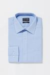 Debenhams Blue Patterned Long Sleeves Classic Fit Shirt thumbnail 1