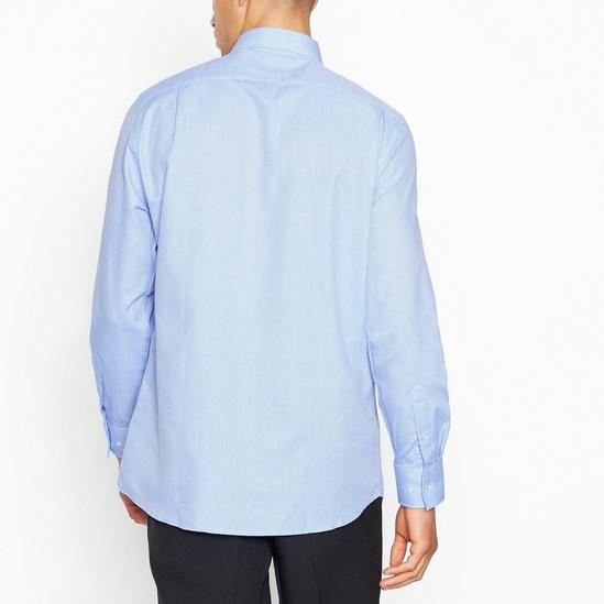 Debenhams Blue Patterned Long Sleeves Classic Fit Shirt 3