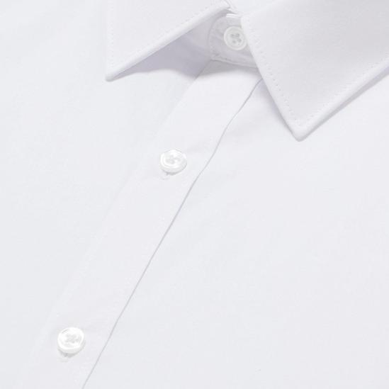 Debenhams White Easy Iron Long Sleeve Slim Fit Shirt 5