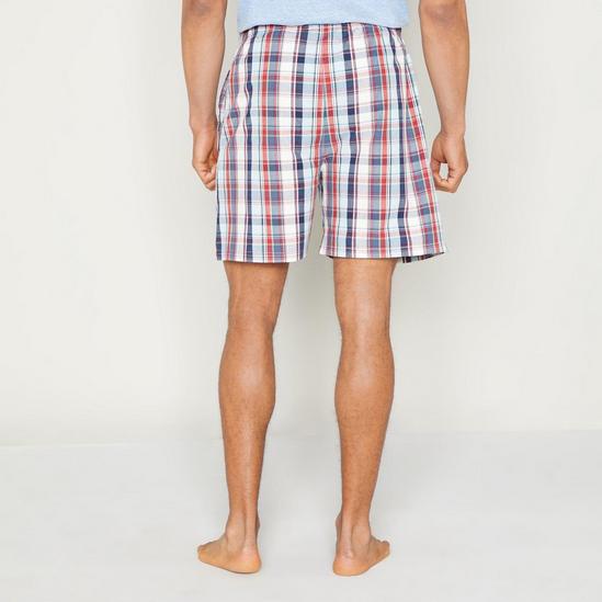 Debenhams Red Checked Cotton Pyjama Shorts 4