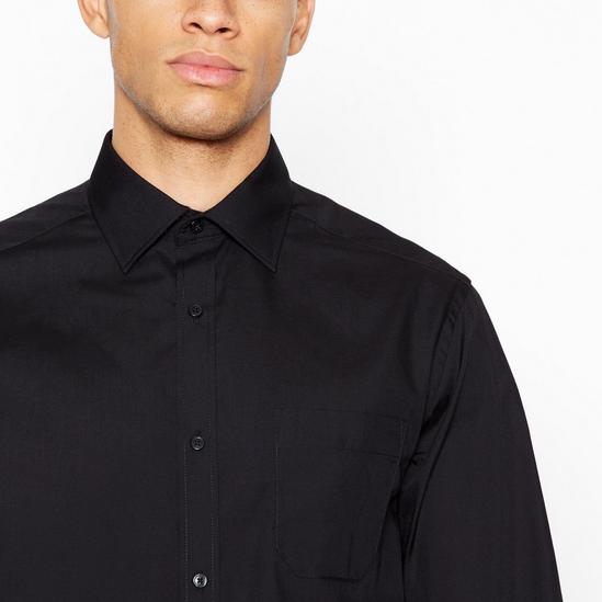 Debenhams Black Long Sleeve Classic Fit Shirt 3