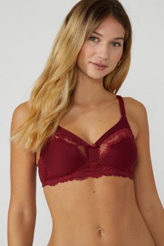 Plain Cotton Women Half Cup Padded Bra Set at Rs 100/set in