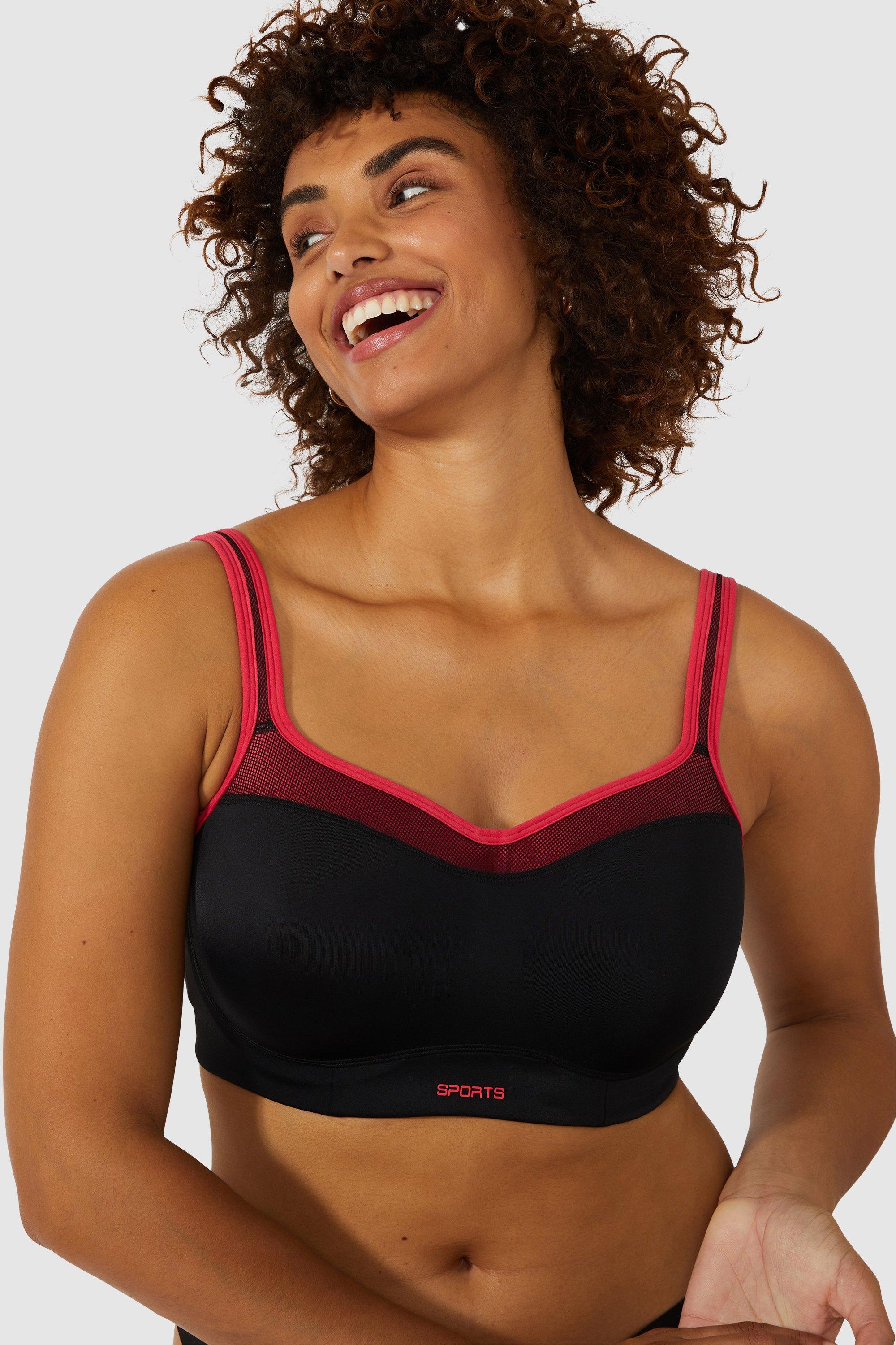 DD+ High Impact Padded Sports Bra