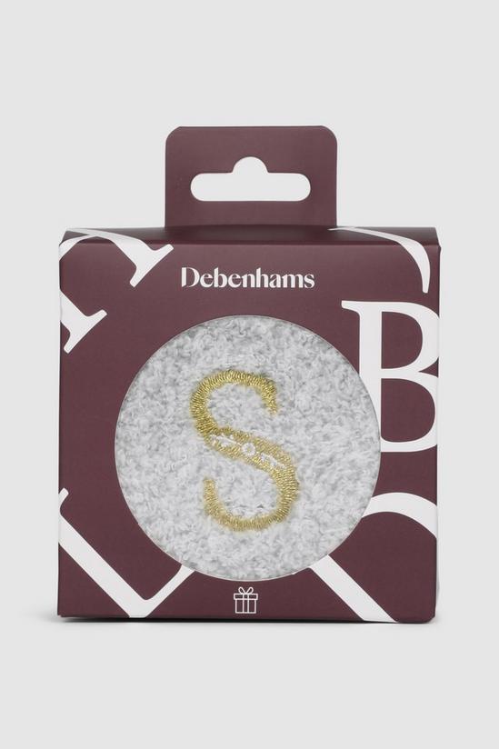 Debenhams Monogram Sock - S 1
