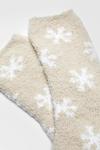 Debenhams Snowflake Sparkle Sock thumbnail 3