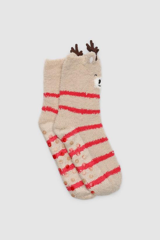 Debenhams Reindeer Boxed Sock 2