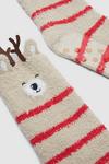 Debenhams Reindeer Boxed Sock thumbnail 3