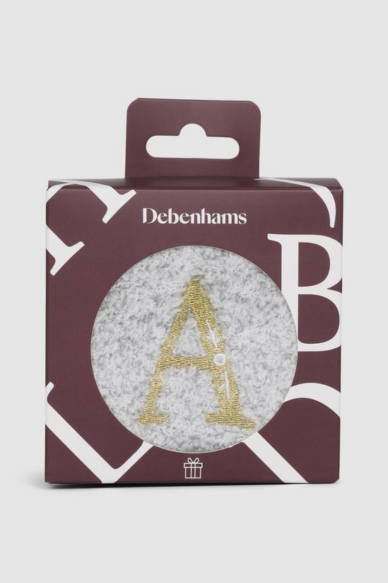 Debenhams Monogram Sock - A 1