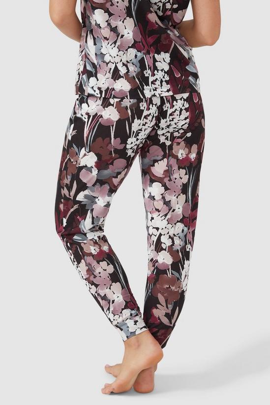 Debenhams Floral Print Jersey Long Pant 3