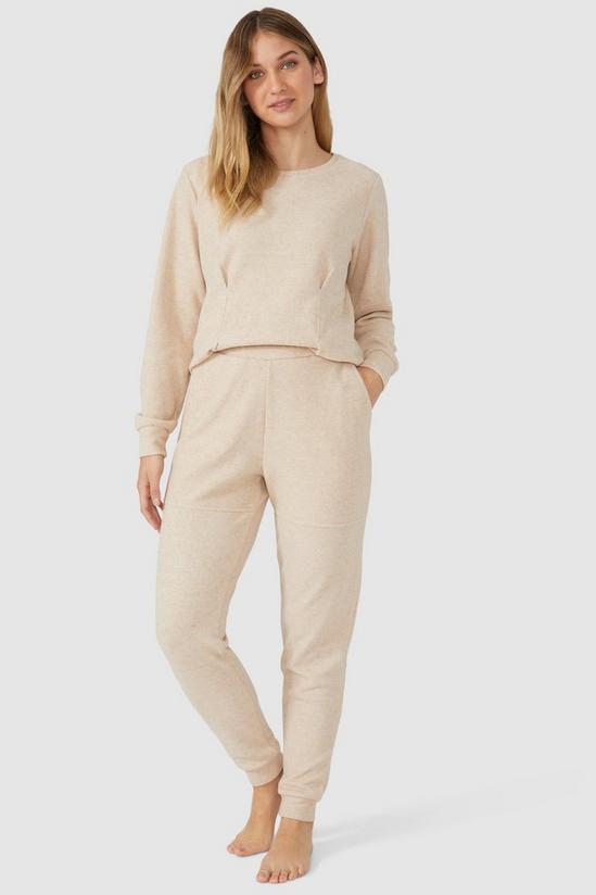 Debenhams Knitted Panelled Cuff Pant 1