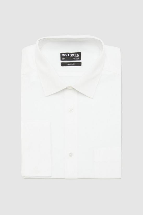 Debenhams Long Sleeve Classic Fit Plain Shirt 1